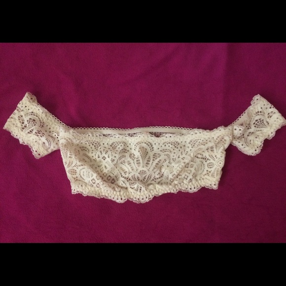 VICTORIA’S SECRET Very Sexy Lace Cropped Top-XS - Picture 4 of 5